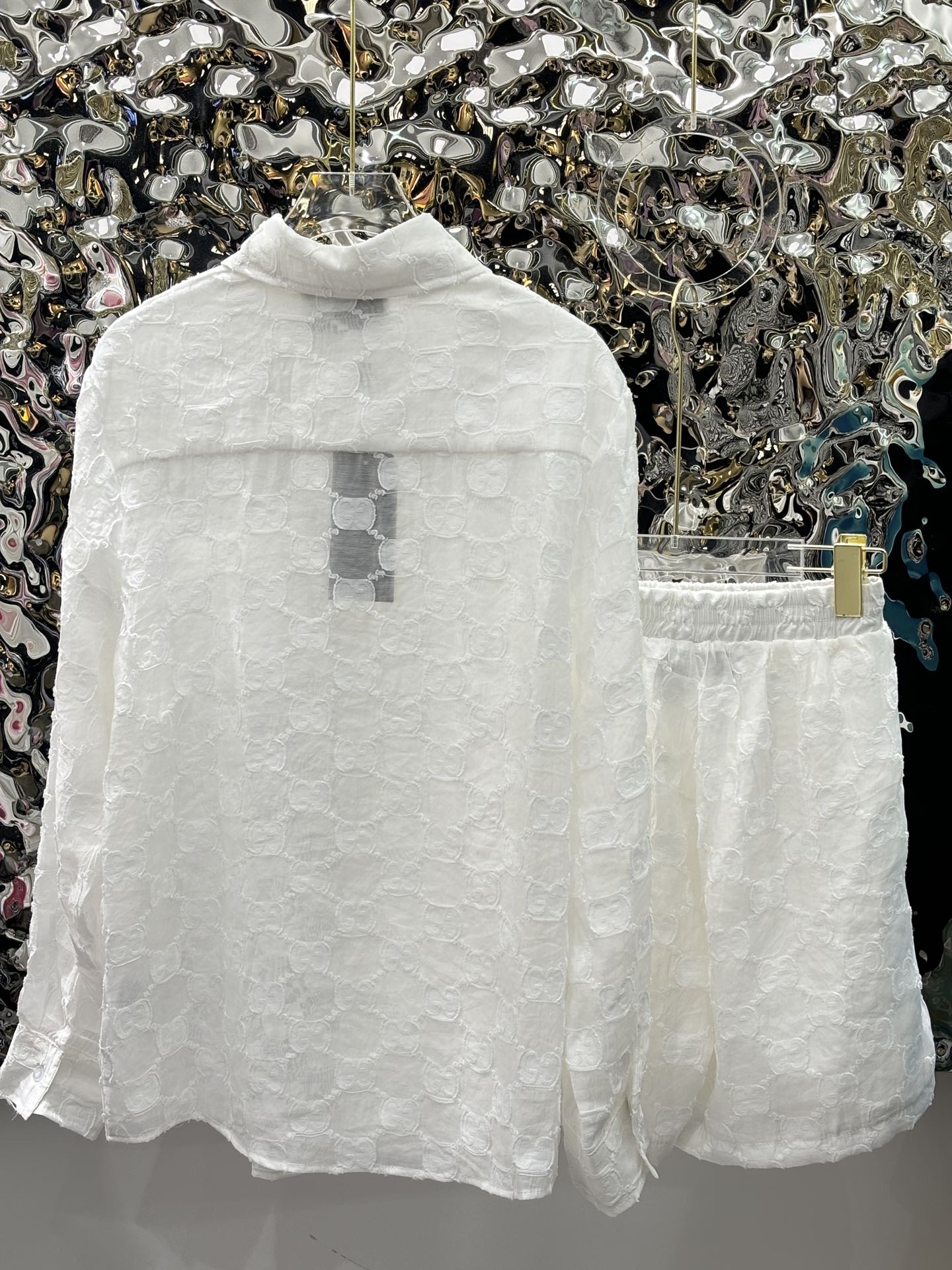 Lace suit