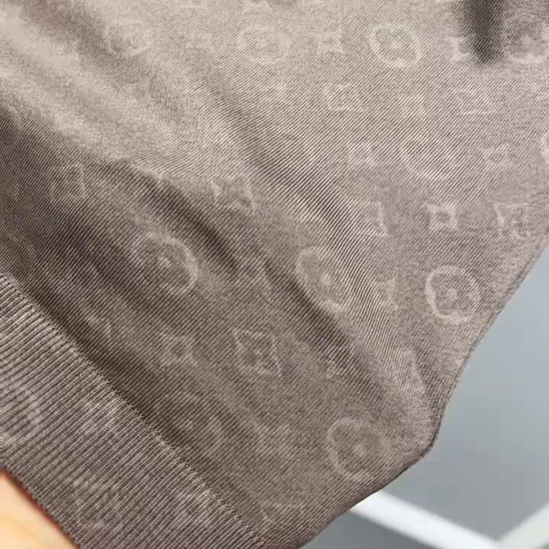 Embossed Cotton T-Shirt