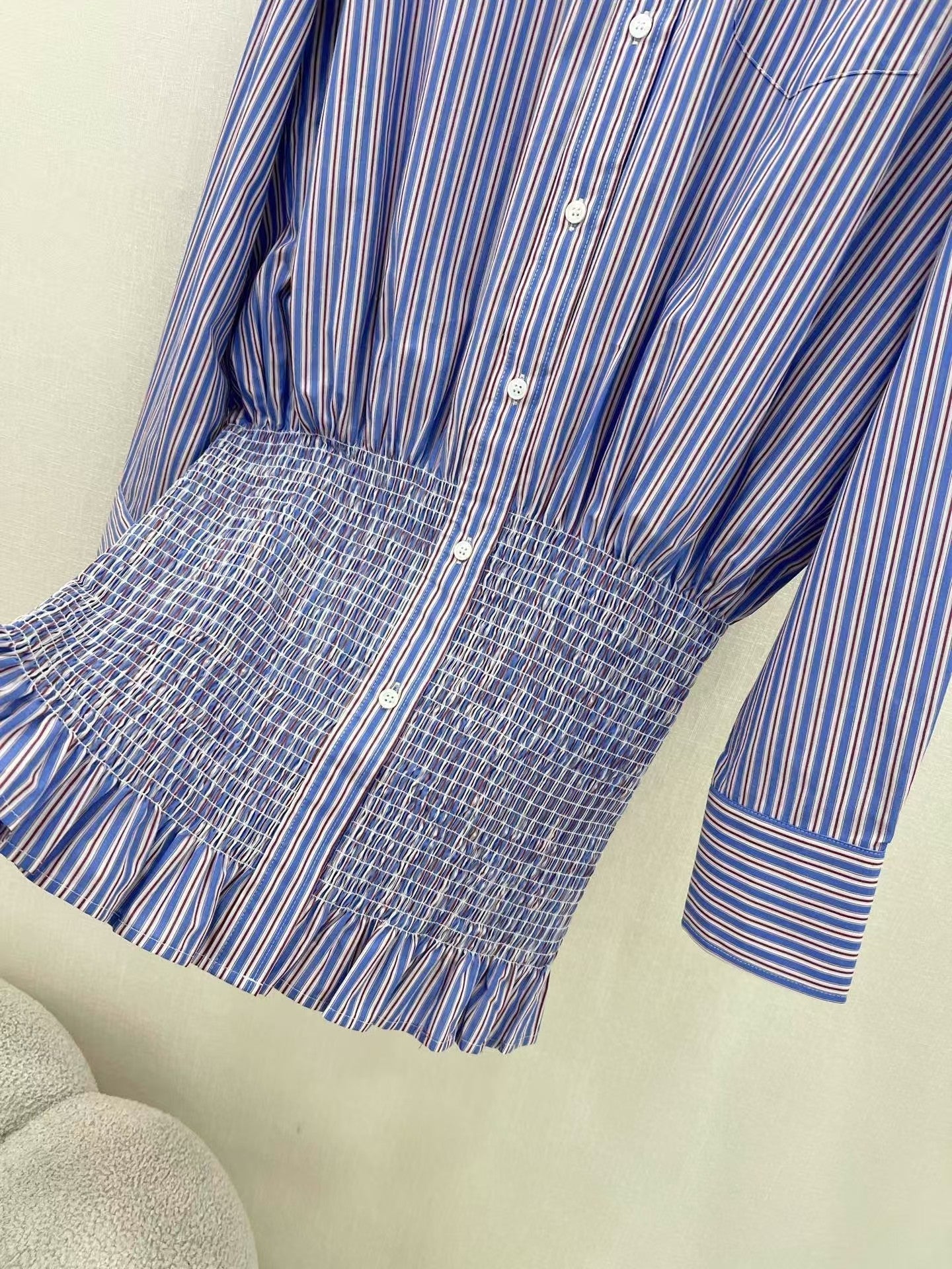 Early Spring Lapel Drop Shoulder Loose Fit Shirt Dress