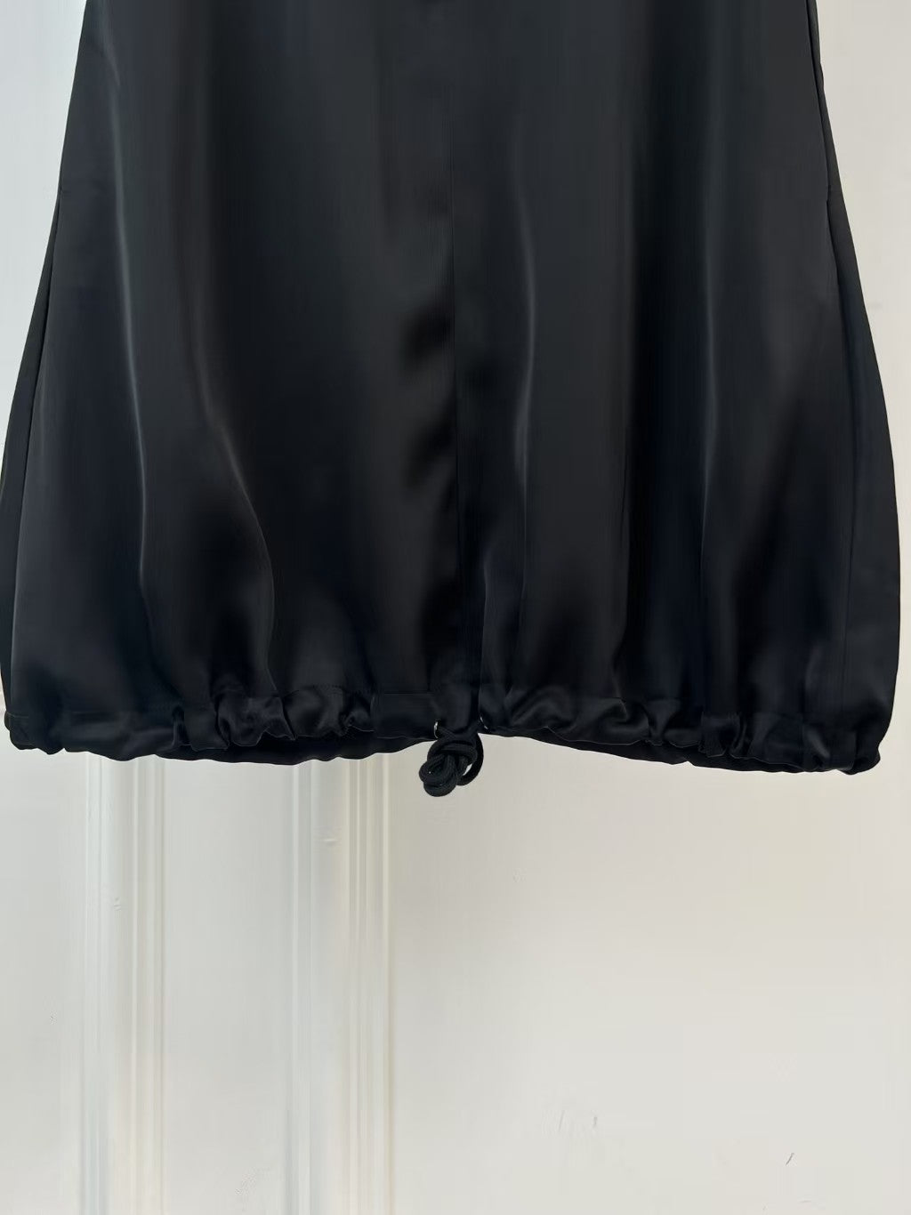 Lapel Short Sleeve Zipper Loose Dress