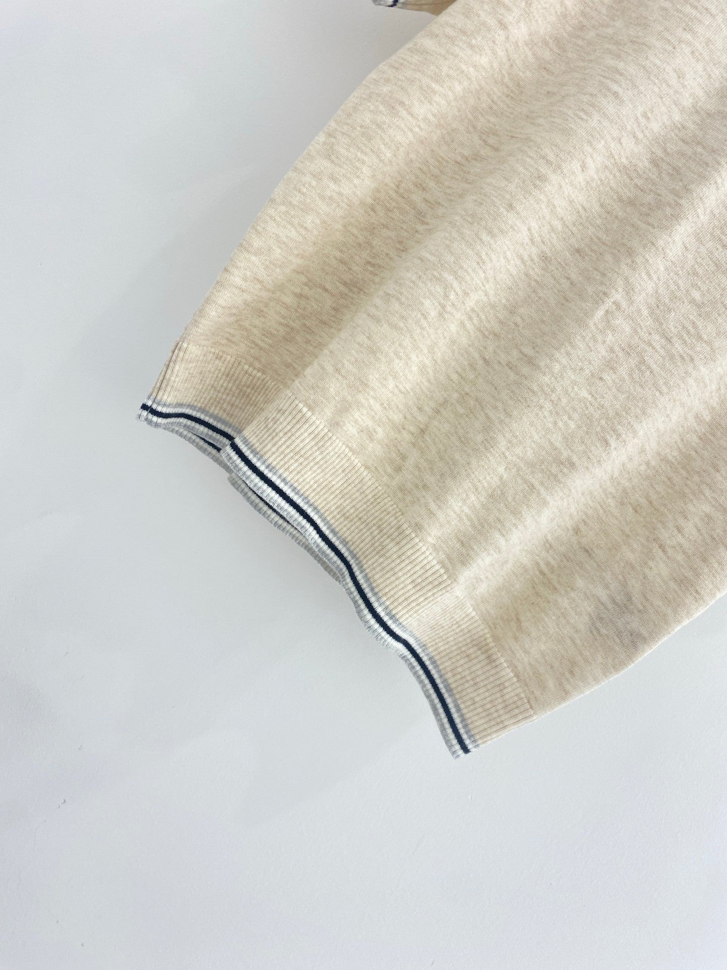 Lapel polo knitted top