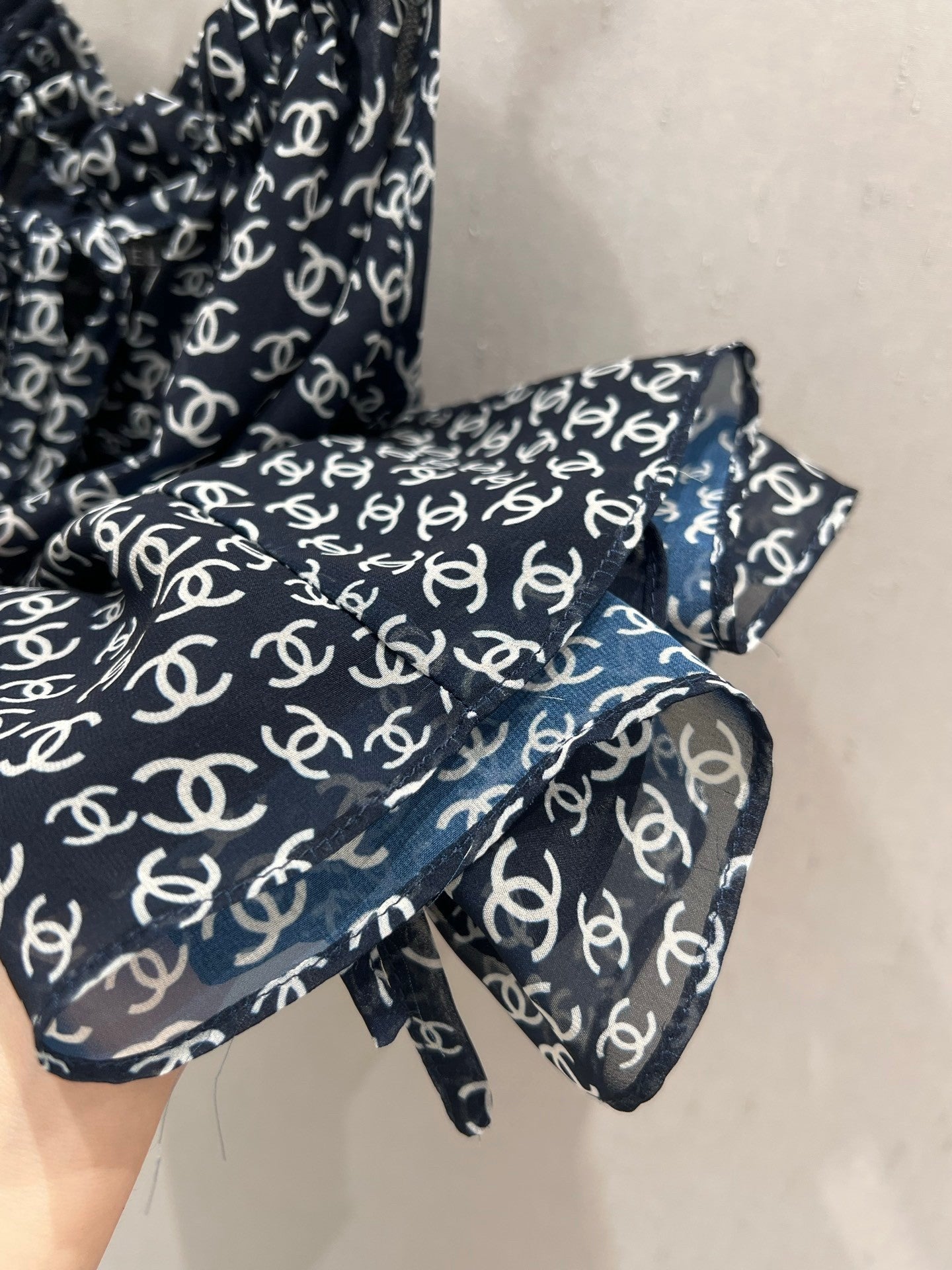 New Arrival Double C All-Over Print Strapless Tank Top