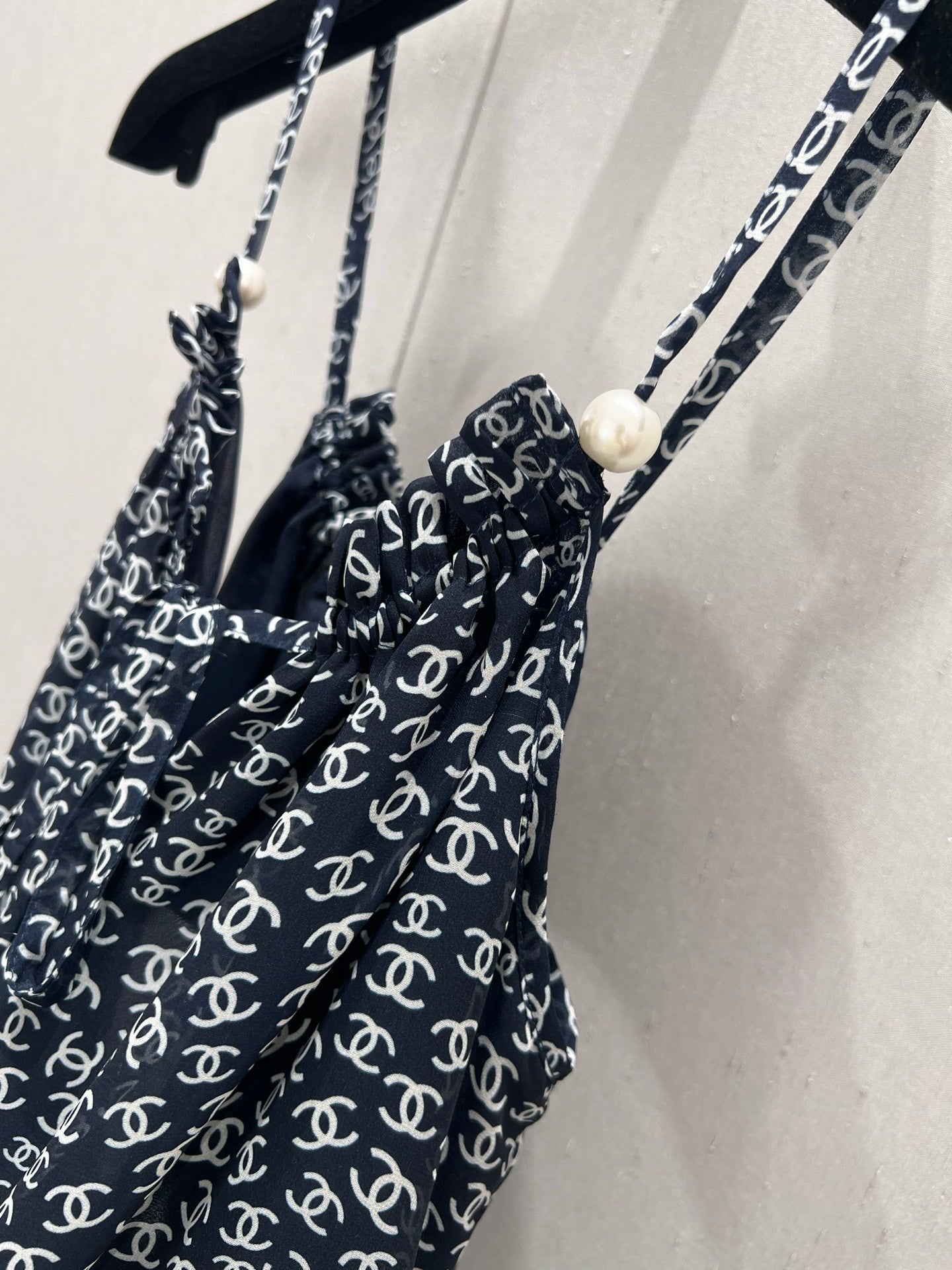 New Arrival Double C All-Over Print Strapless Tank Top
