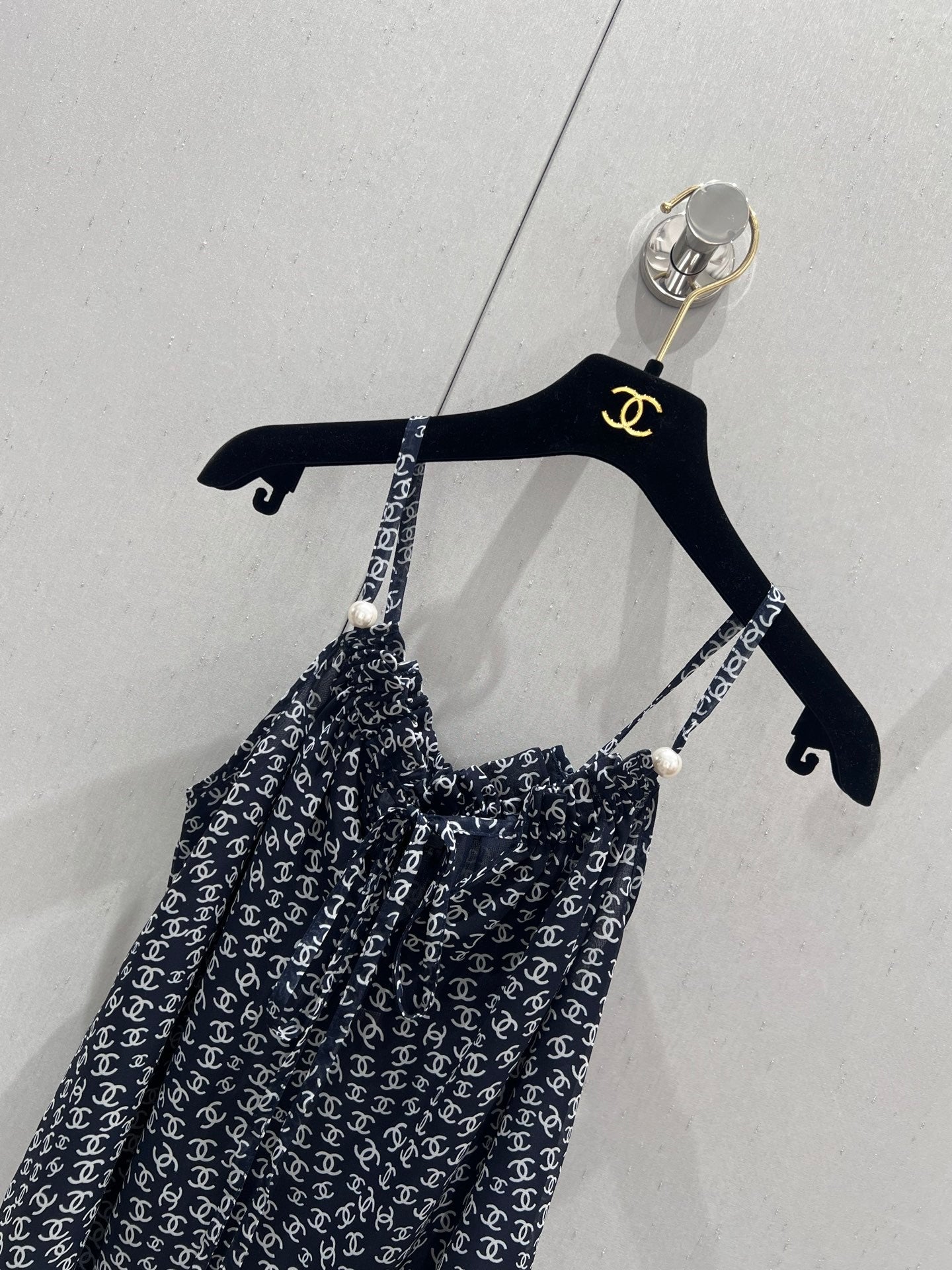 New Arrival Double C All-Over Print Strapless Tank Top