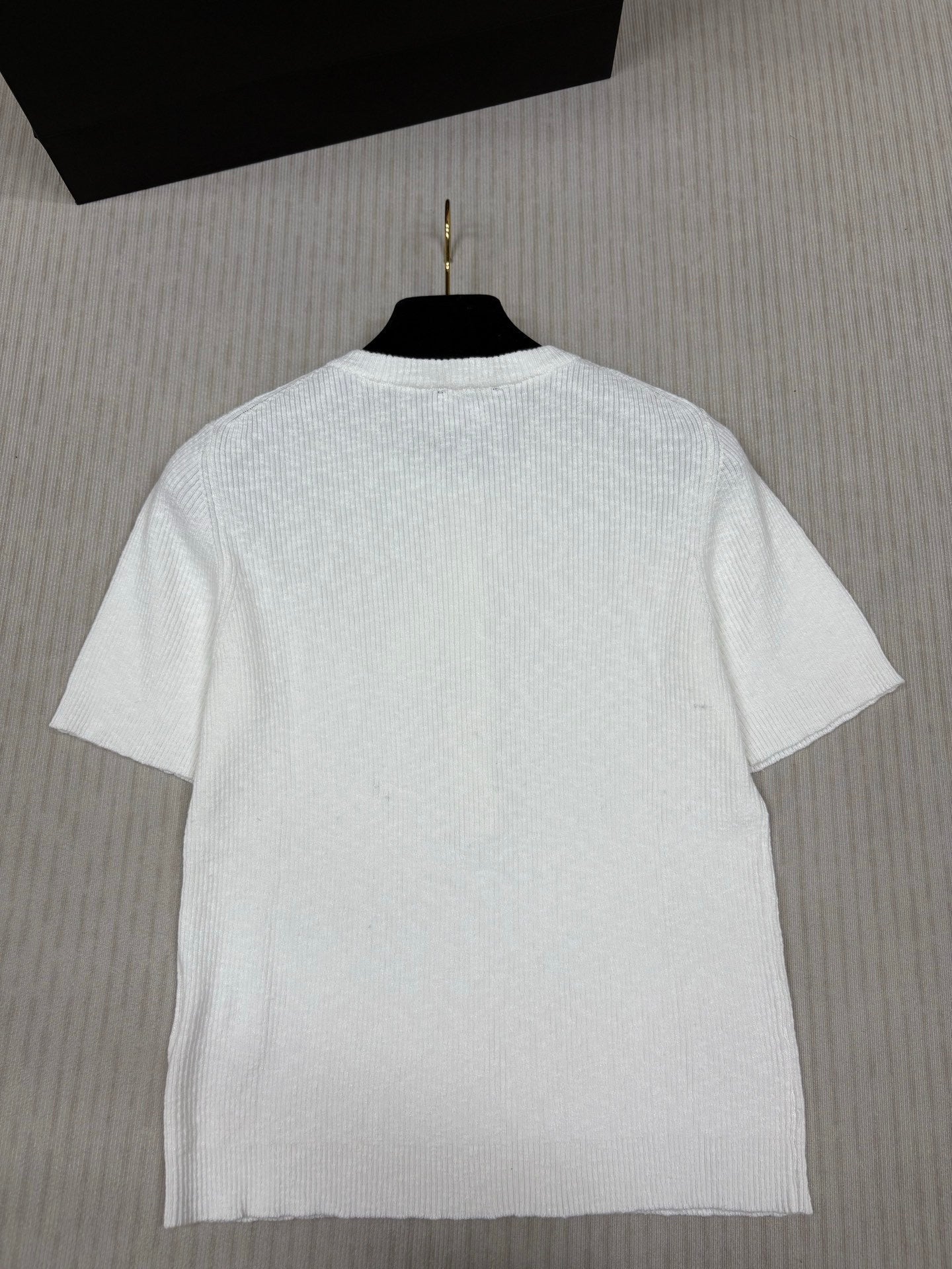 New Knitted Round Neck Short Sleeve Shirt🆕