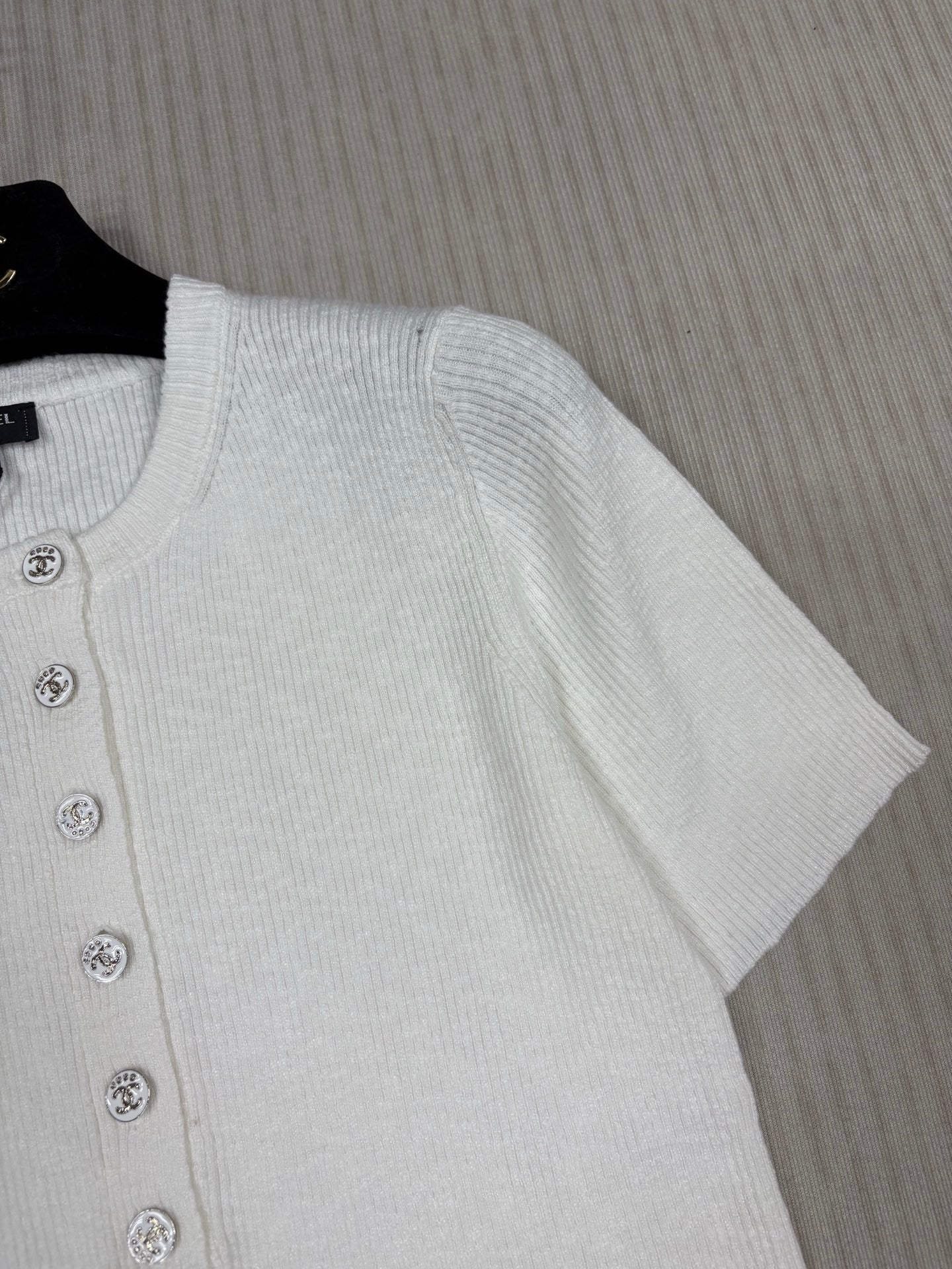 New Knitted Round Neck Short Sleeve Shirt🆕