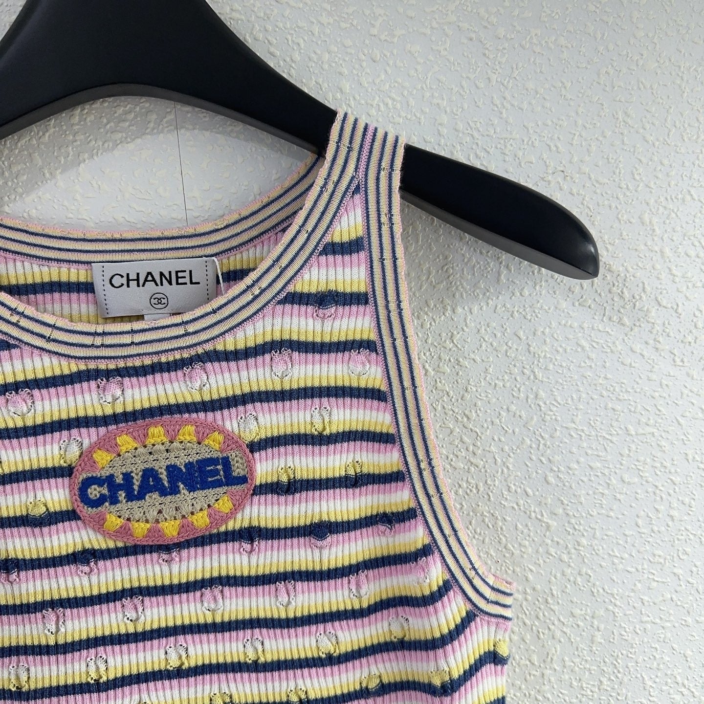 New Arrival Striped knit tank top