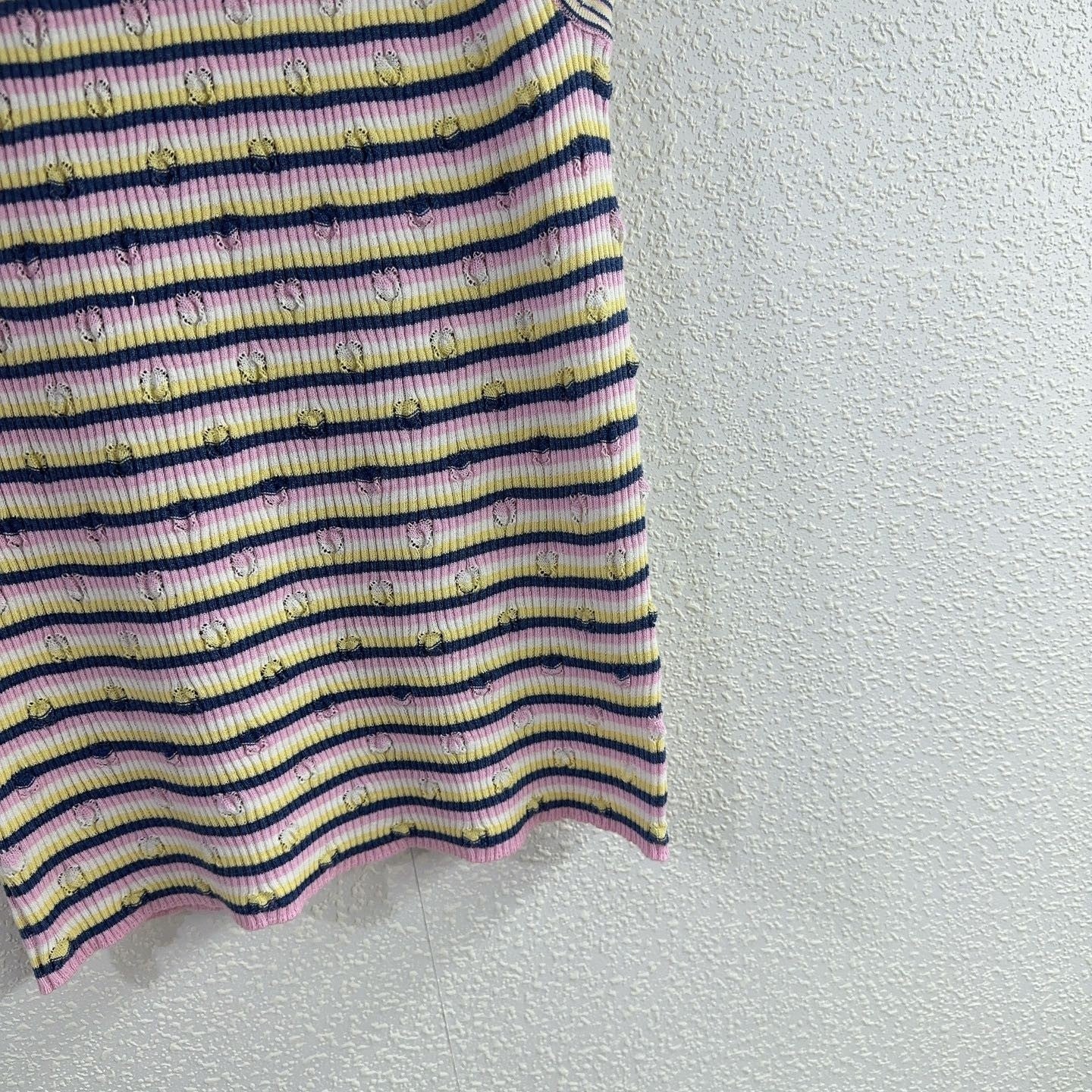 New Arrival Striped knit tank top