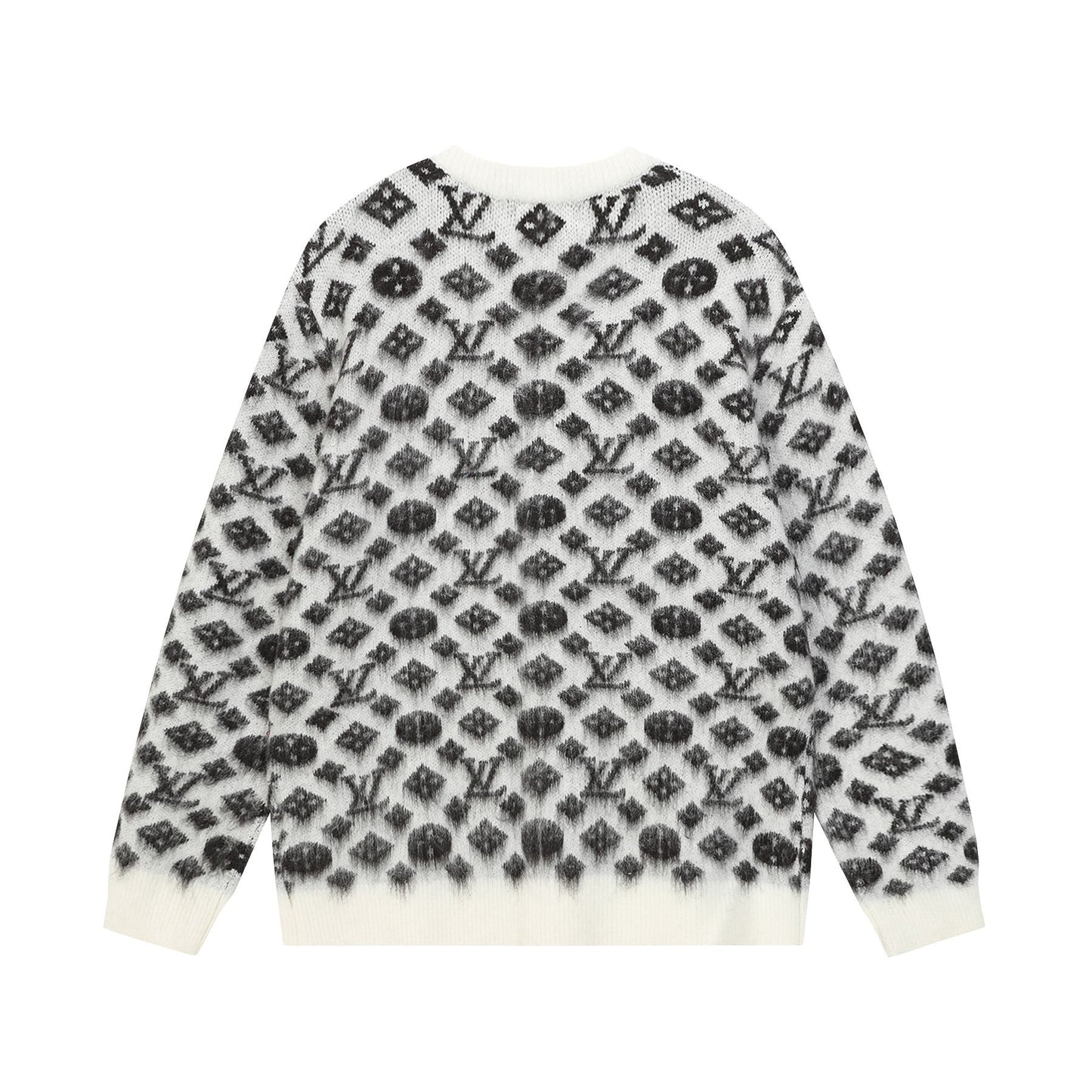 2025 versatile casual monogram short sweater