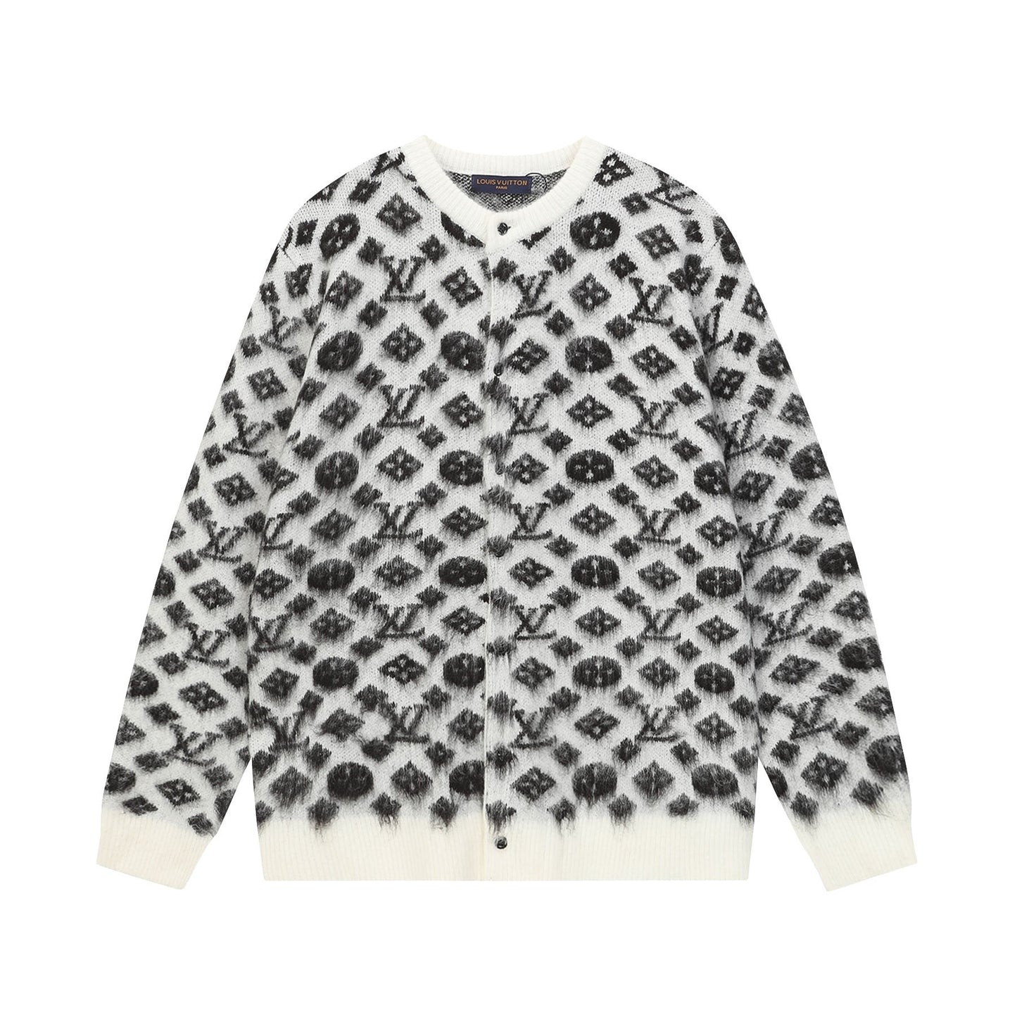 2025 versatile casual monogram short sweater