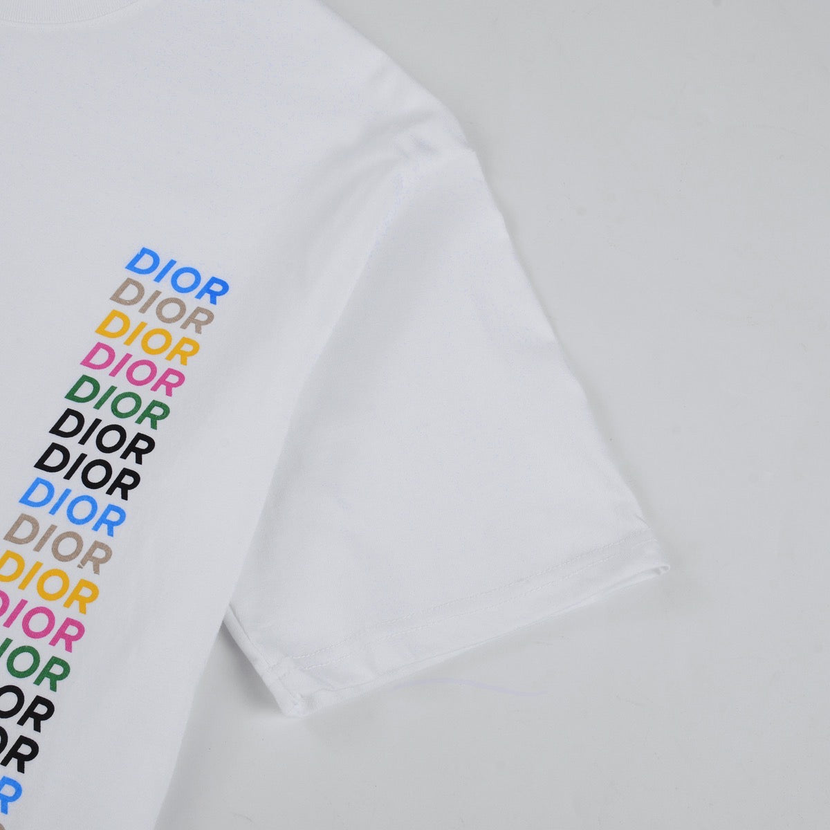 π₯π₯π₯24FW CD Classic Color Twill Letter T-Shirt