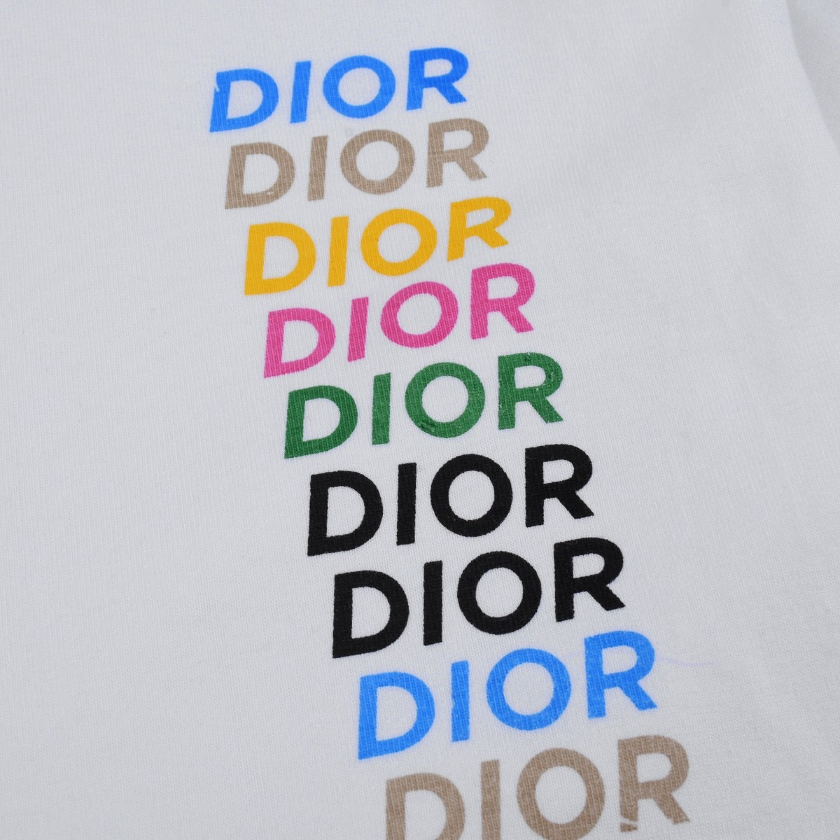 π₯π₯π₯24FW CD Classic Color Twill Letter T-Shirt