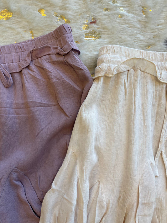 Layered Flowing mini skirt