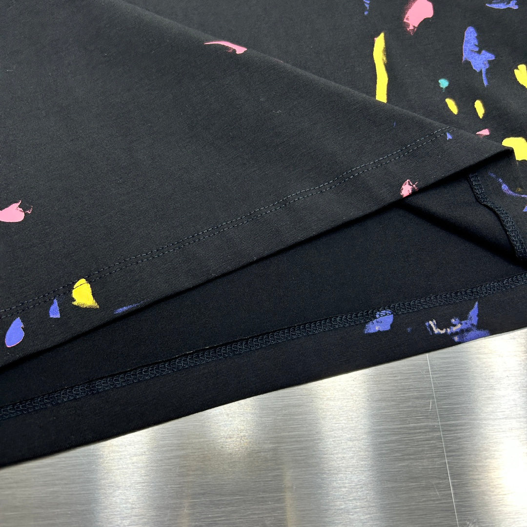 paint print t-shirt