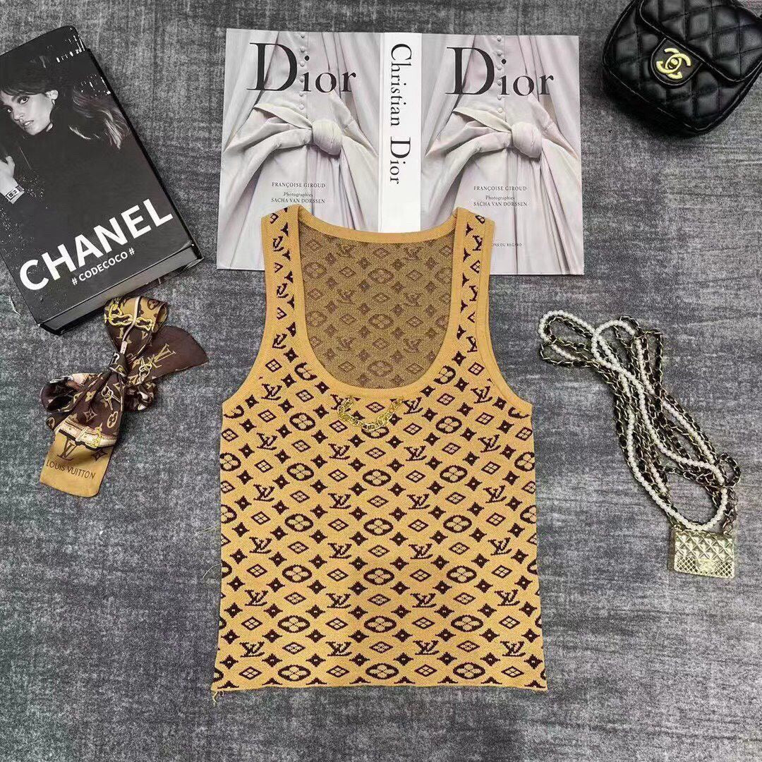 Matching scarf vest
