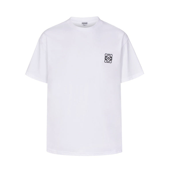 NEW lew round neck embroidered T-shirt
