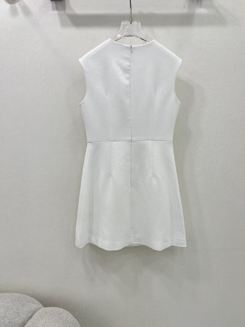 New Style Safety Pin Sleeveless Dress