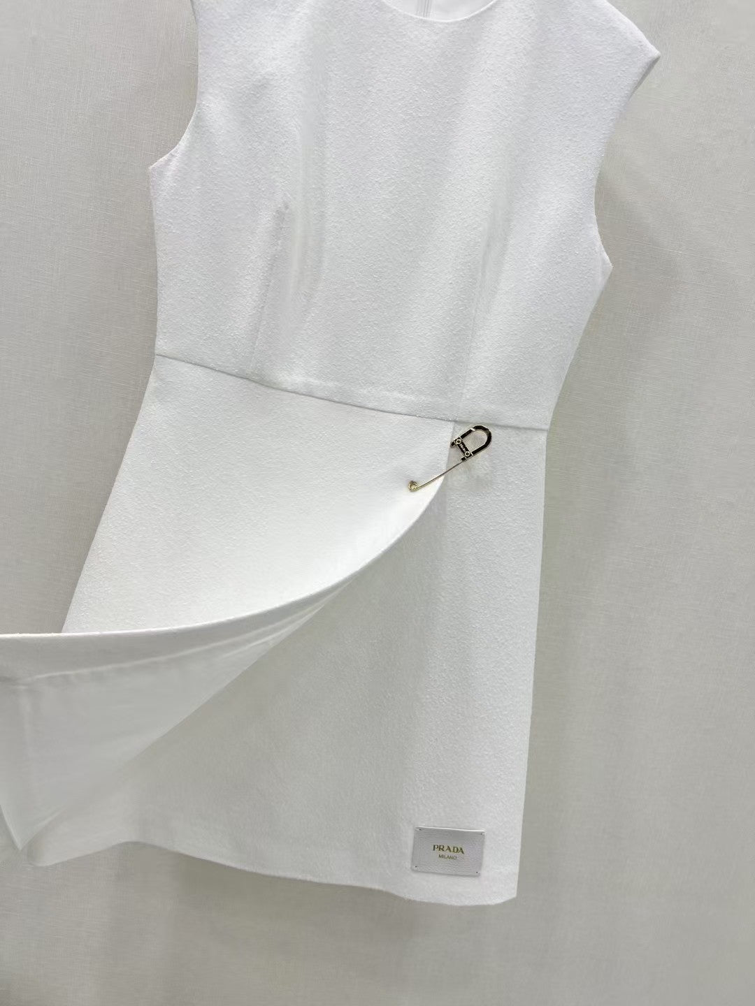 New Style Safety Pin Sleeveless Dress