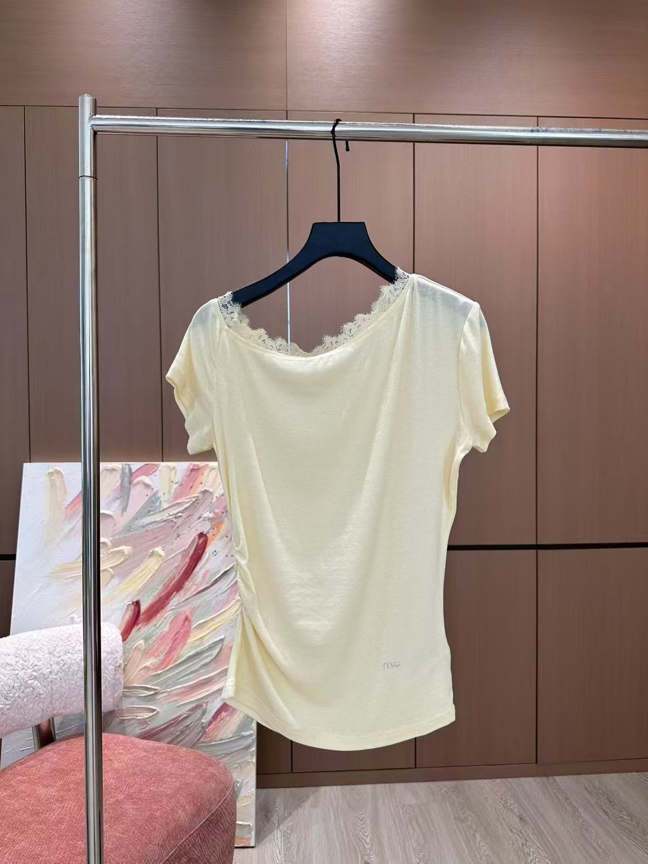New Arrival Splicing Short Sleeves