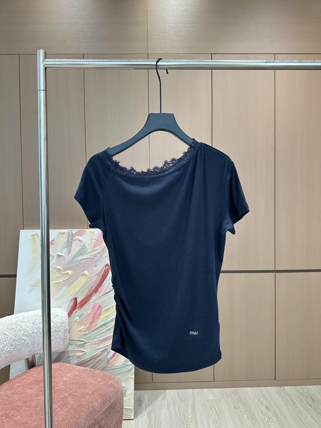 New Arrival Splicing Short Sleeves