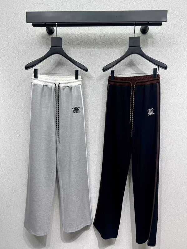 25SS elastic waist casual trousers