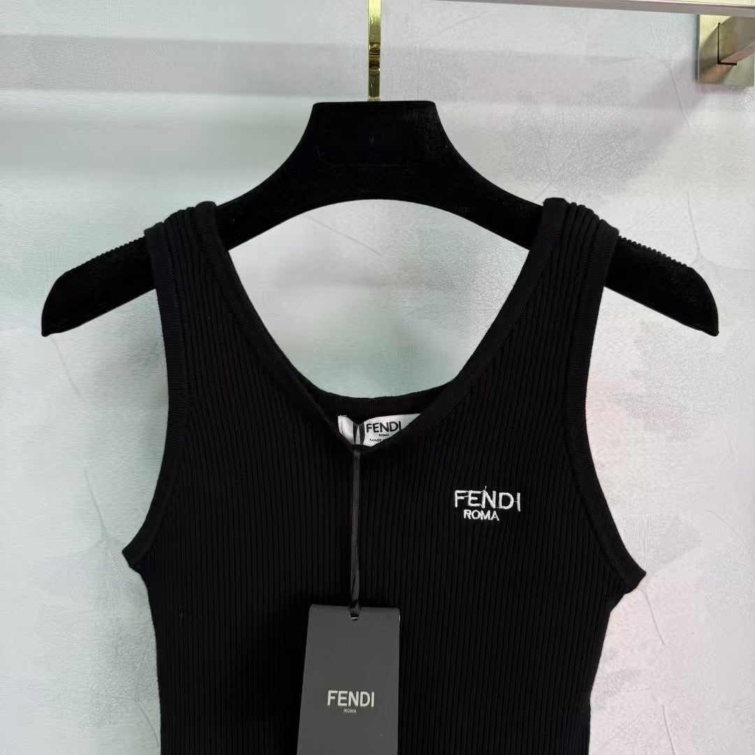knitted vest top