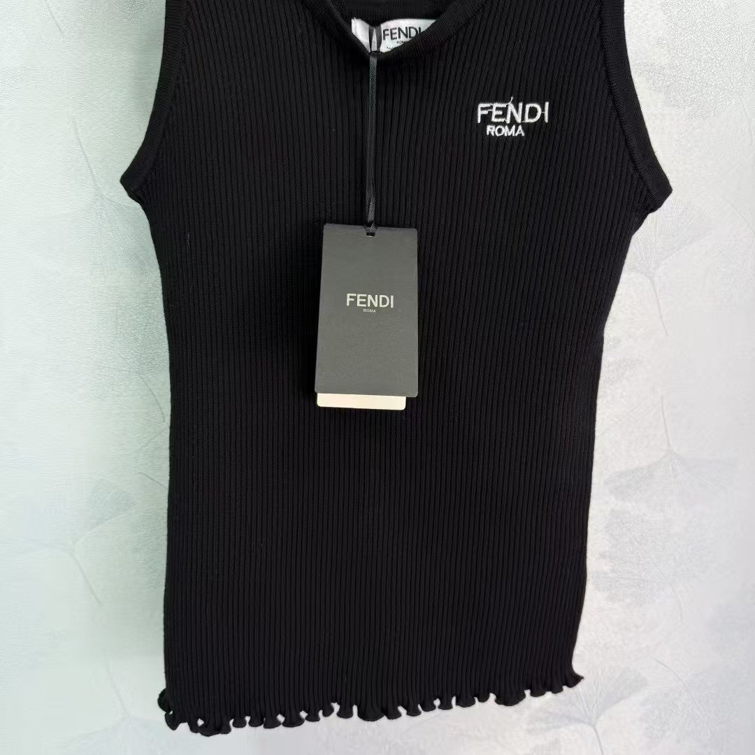 knitted vest top