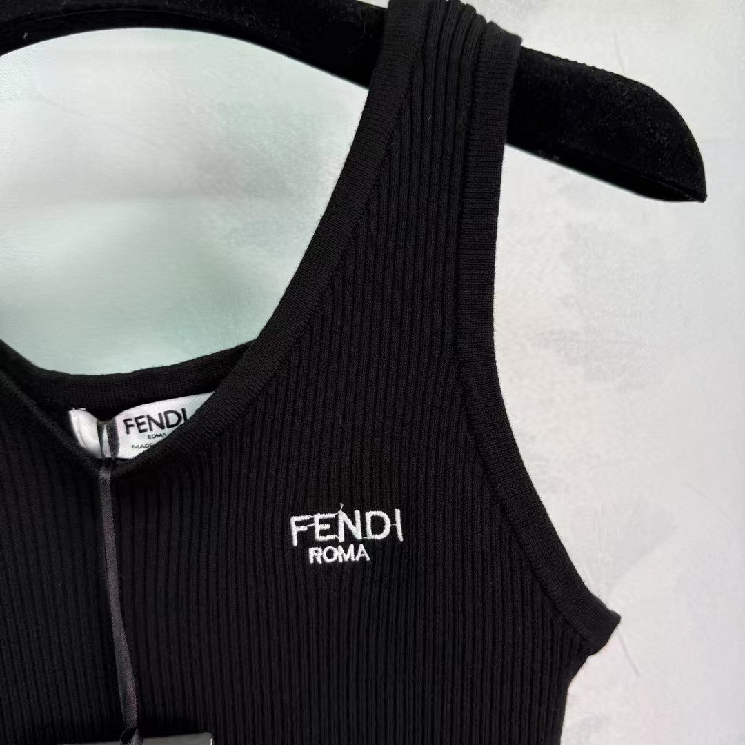 knitted vest top