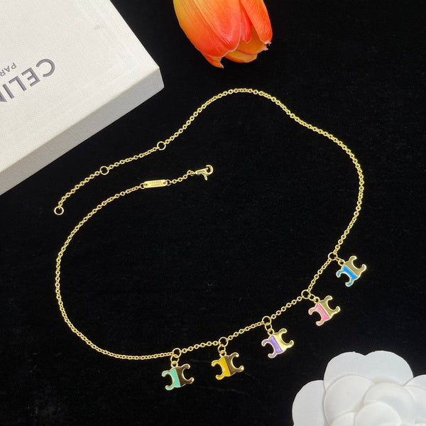 New Logo Color necklace