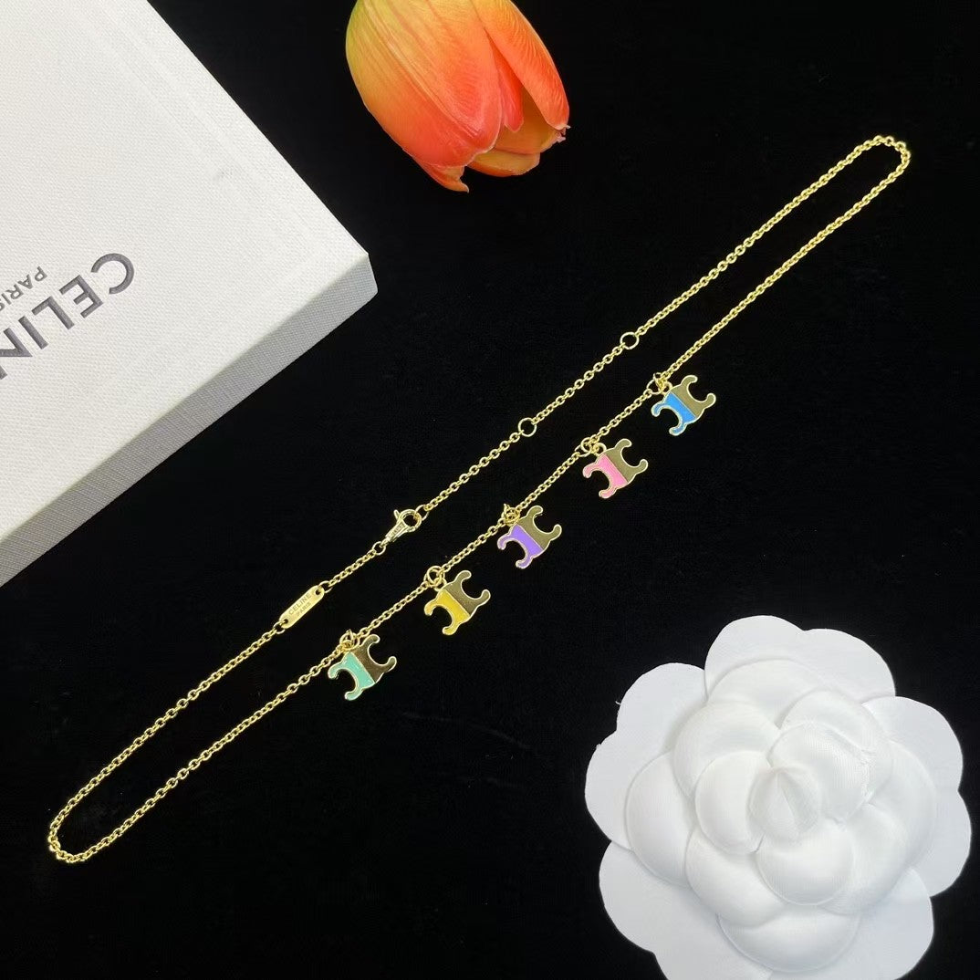 New Logo Color necklace