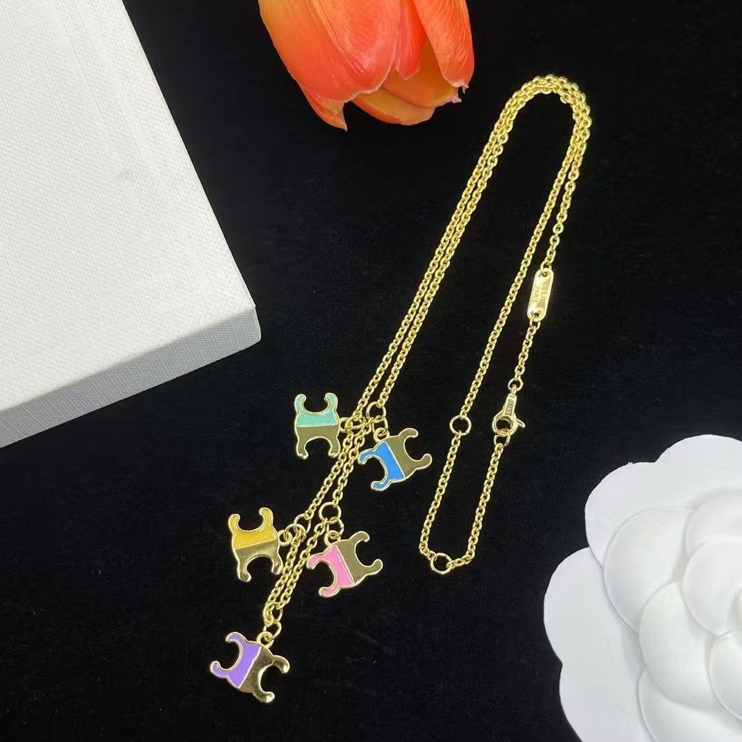 New Logo Color necklace