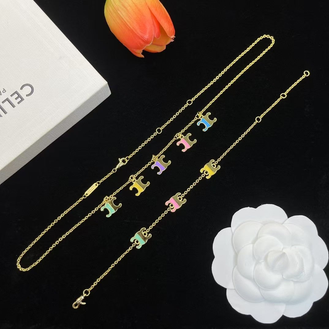 New Logo Color necklace