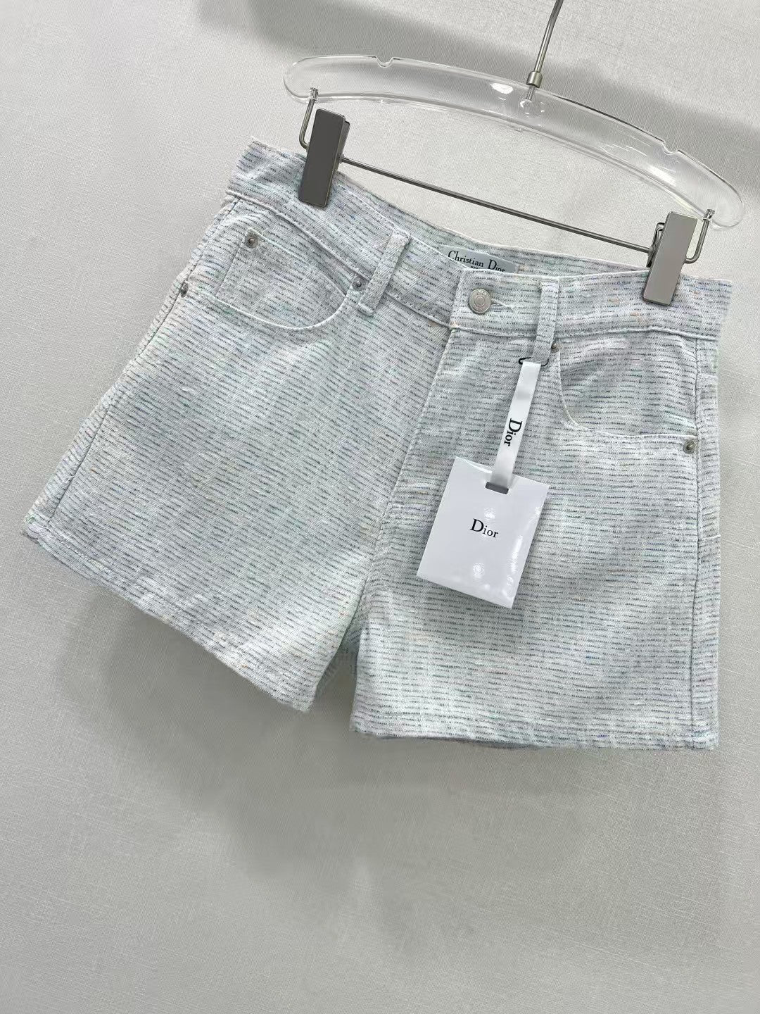 New denim shorts