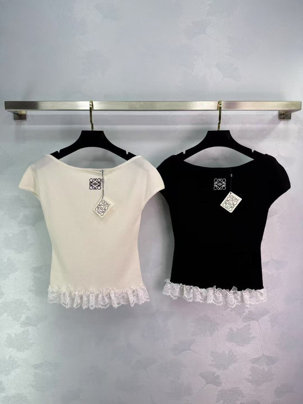 Summer new style lace short sleeves