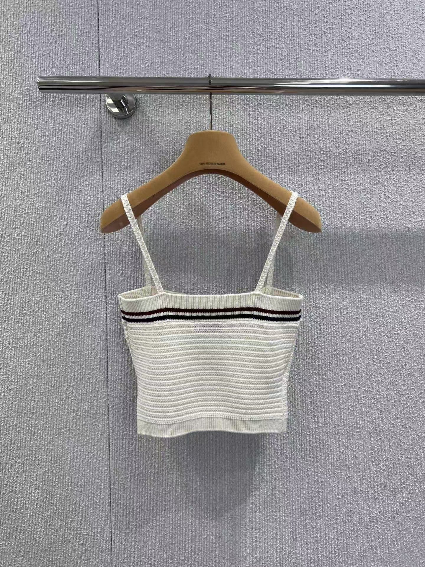 Knitted suspenders + skirt