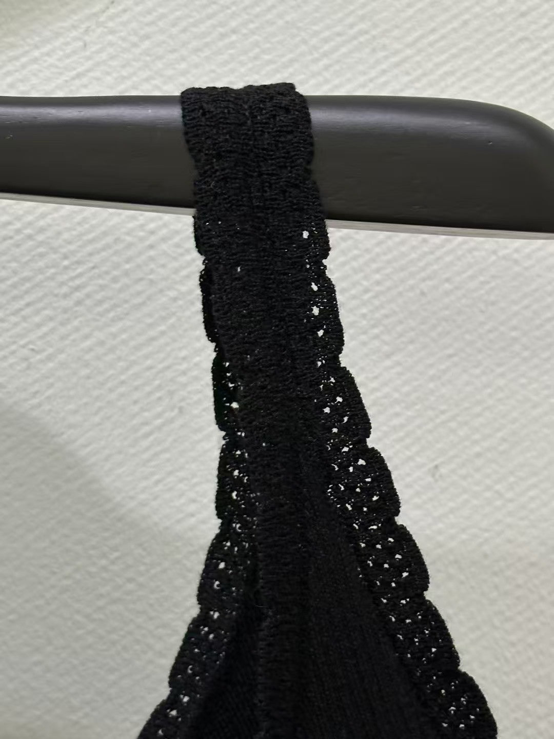 Ribbed knit vest