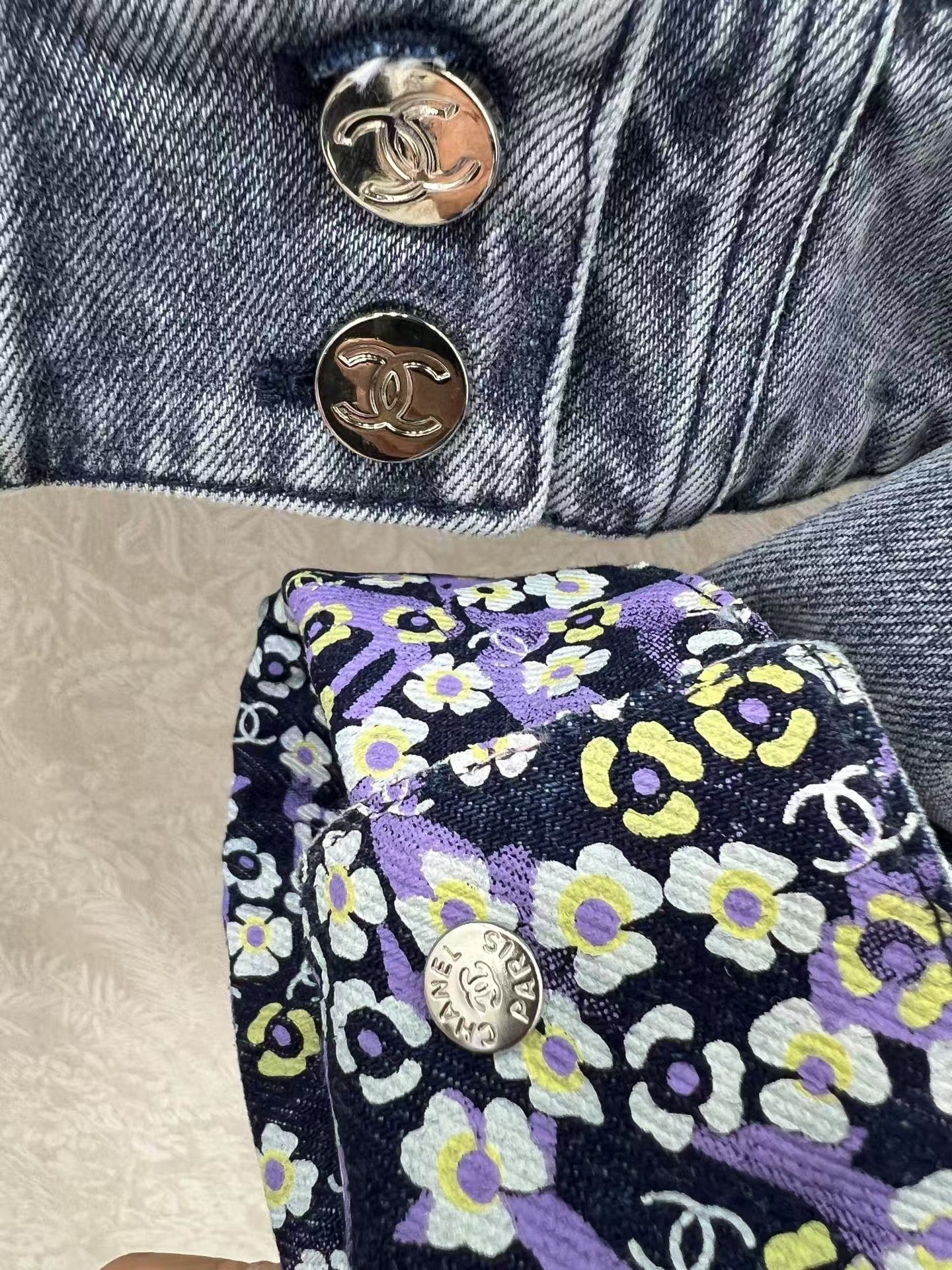 New vintage denim jacket