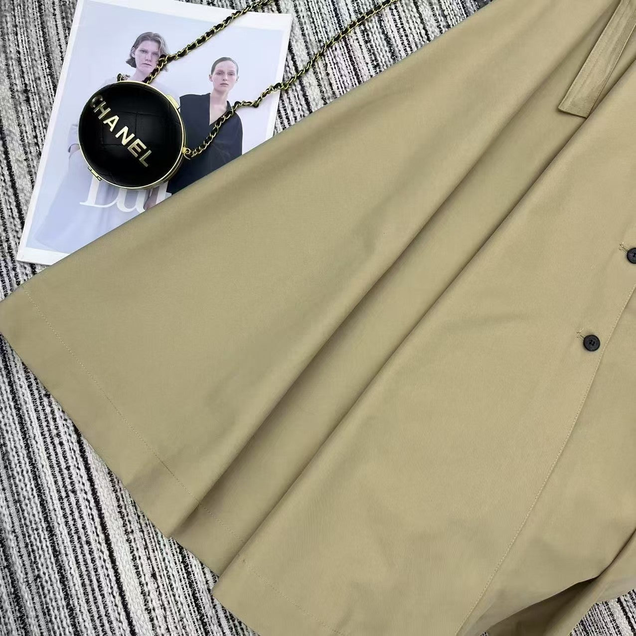 New trench coat skirt