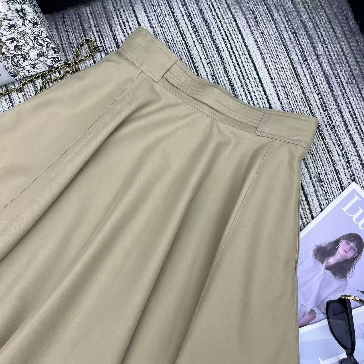New trench coat skirt