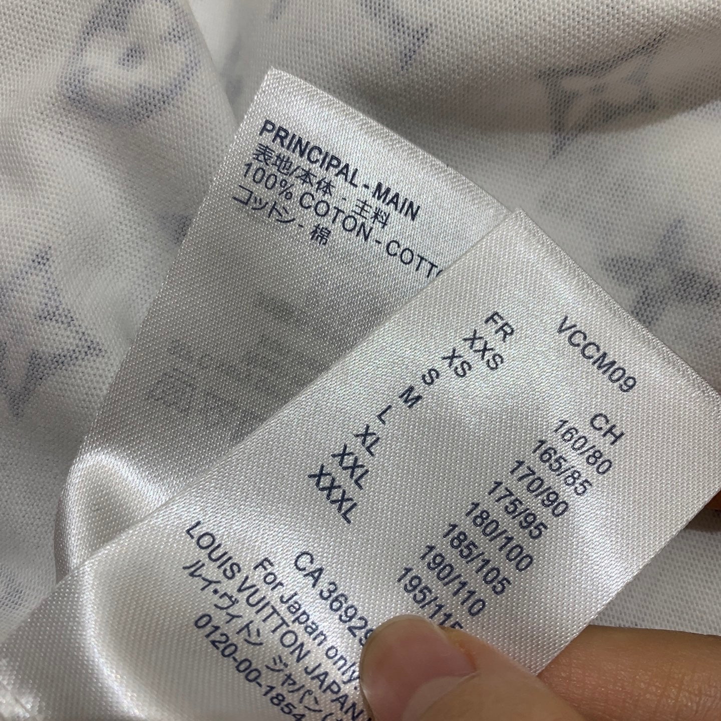 new style with all-over monogram lettering print