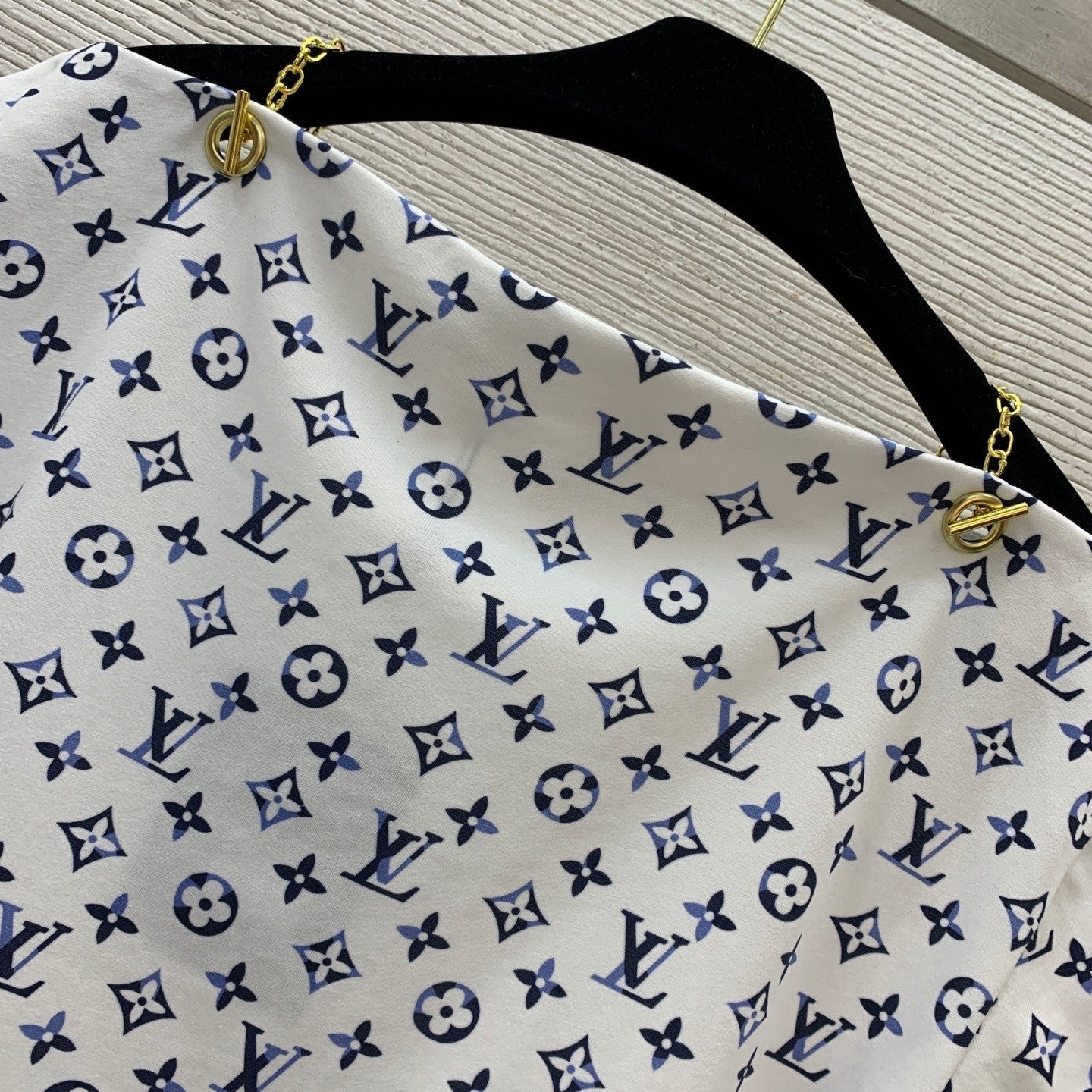 new style with all-over monogram lettering print