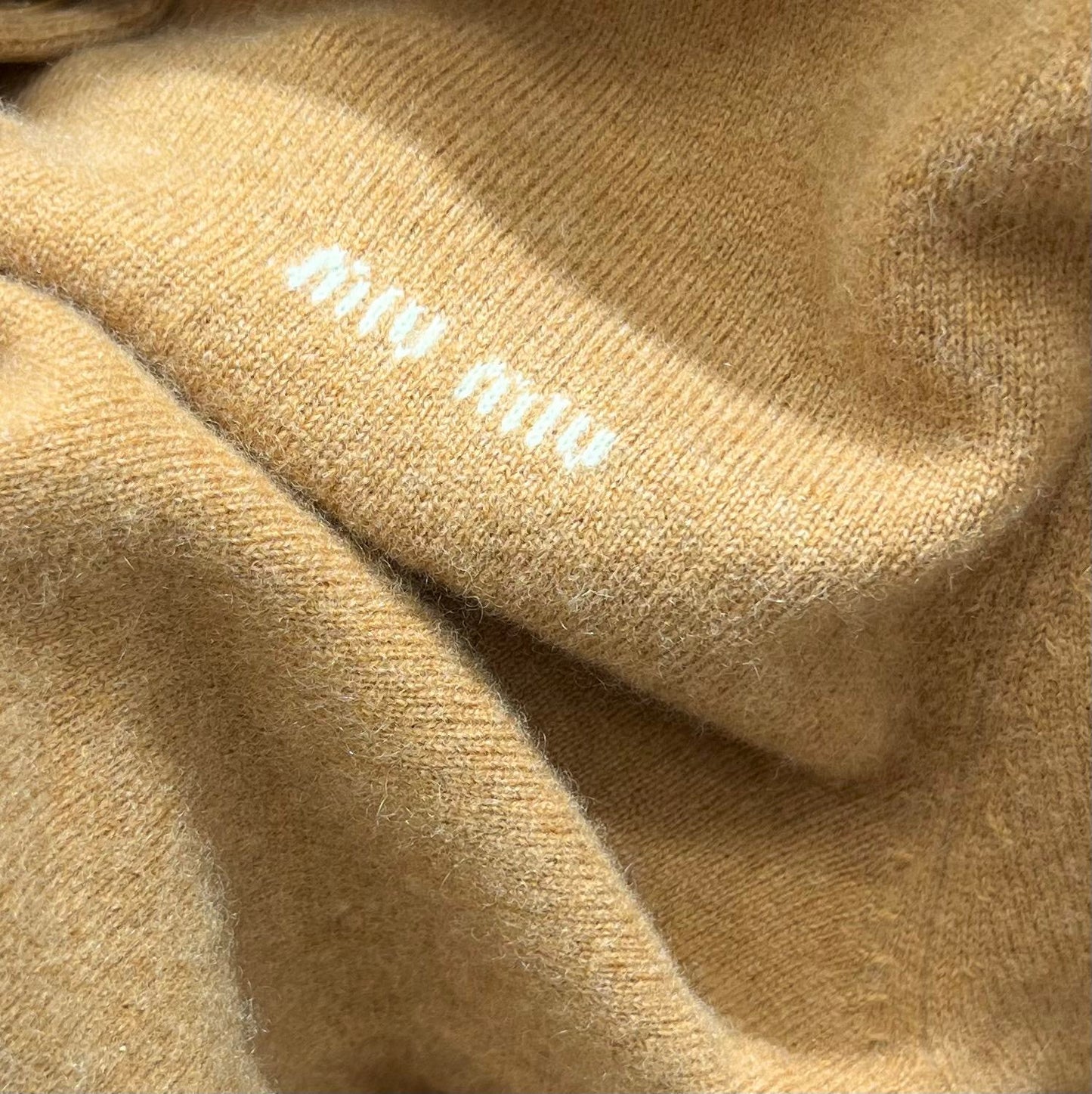 Classic cashmere cardigan.