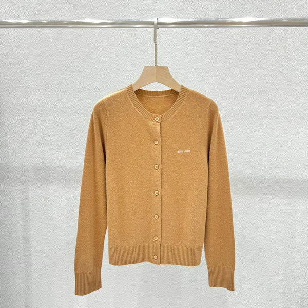 Classic cashmere cardigan.