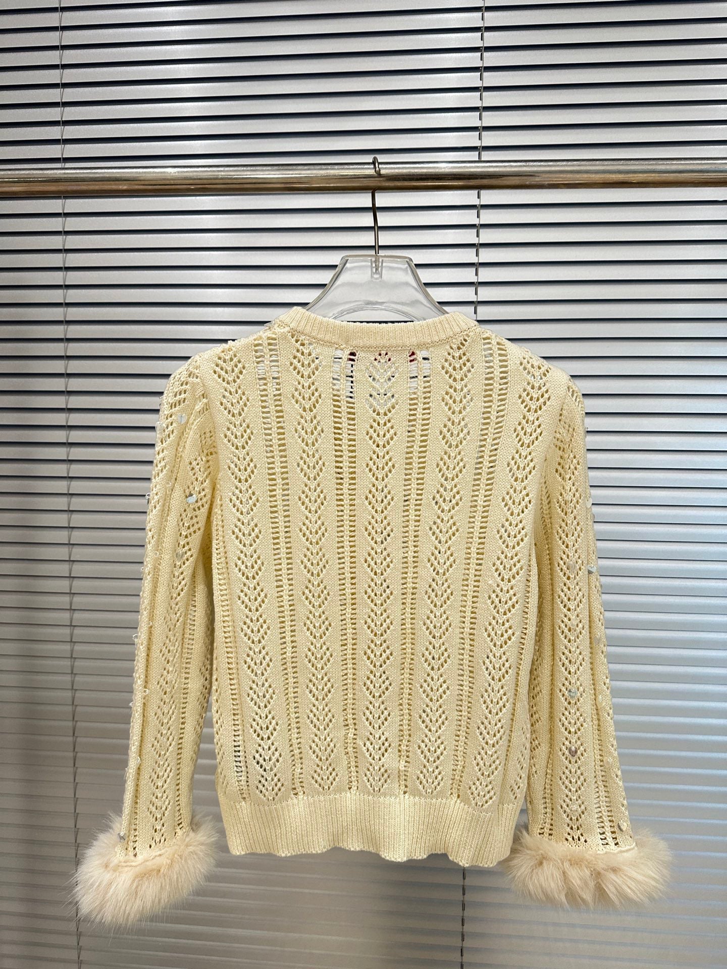 25 Early Autumn New Round Neck Jean Knit Cardigan