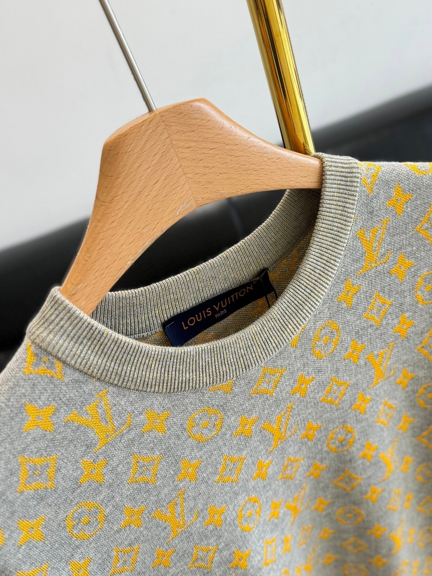 2025 New Jacquard Short-Sleeve Sweater