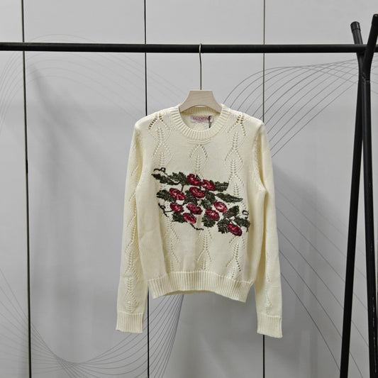 knitted long sleeves