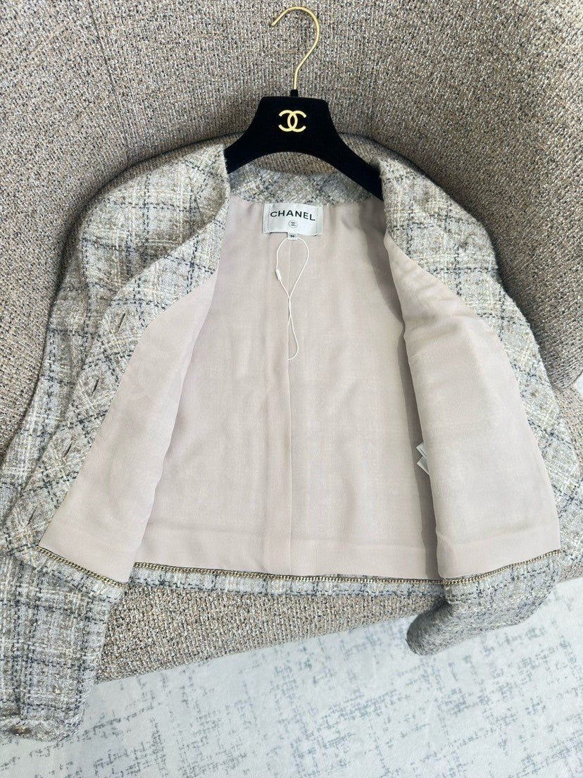 25 Early Autumn Series New French Lady Braided Jacket