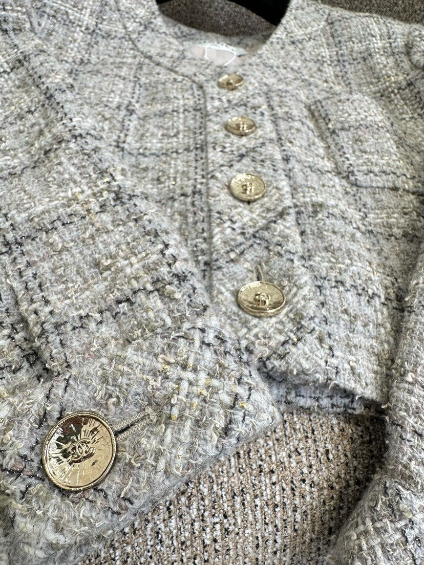 25 Early Autumn Series New French Lady Braided Jacket