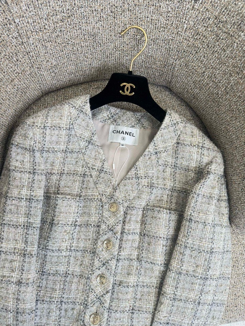 25 Early Autumn Series New French Lady Braided Jacket