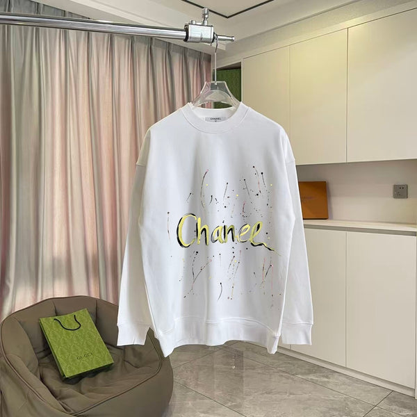 25 autumn and winter new round neck sweatshirt